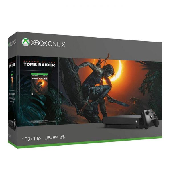 Xbox One X 1TB + Shadow Of The Tomb Raider