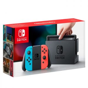 Nintendo Switch 32 GB – Bleu / Rouge Joy-Con